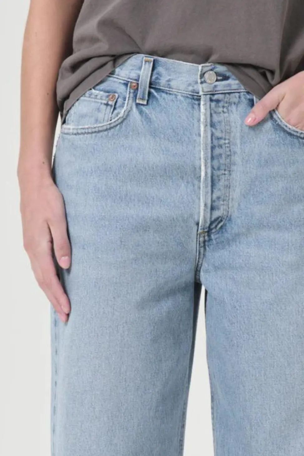 AGOLDE | Low Slung Baggy Jean - Force (FINAL SALE)