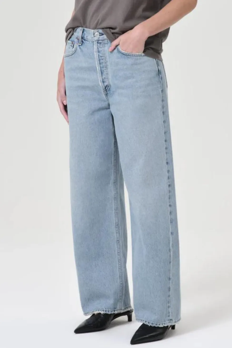 AGOLDE | Low Slung Baggy Jean - Force (FINAL SALE)