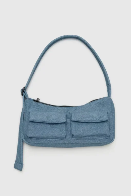 Baggu | Cargo Shoulder Bag - Denim
