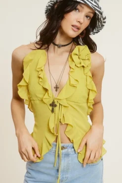 Deanna Top - Yellow