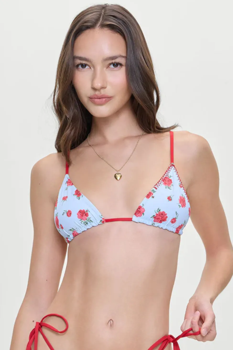 Frankies Bikinis | Lumia Top - Rosewater
